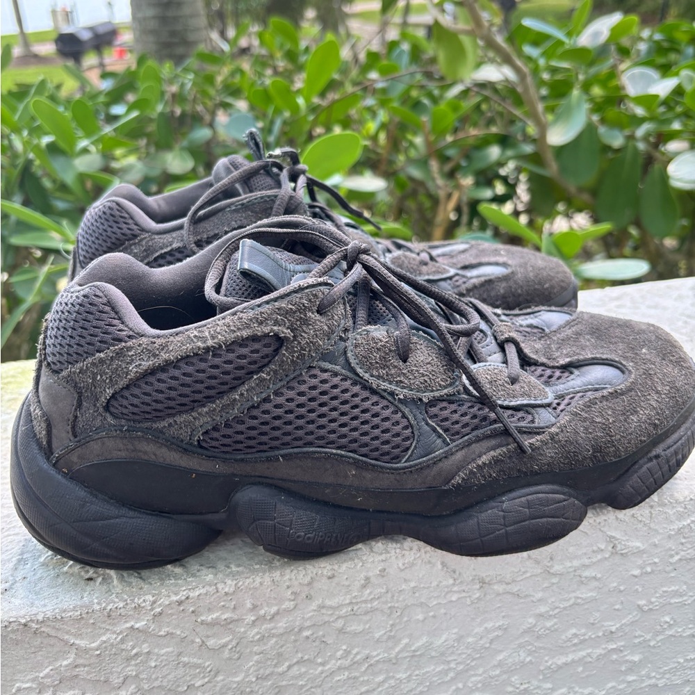 Yeezy 500 "Utility Black" EG7597 Preowned No Box Size 10